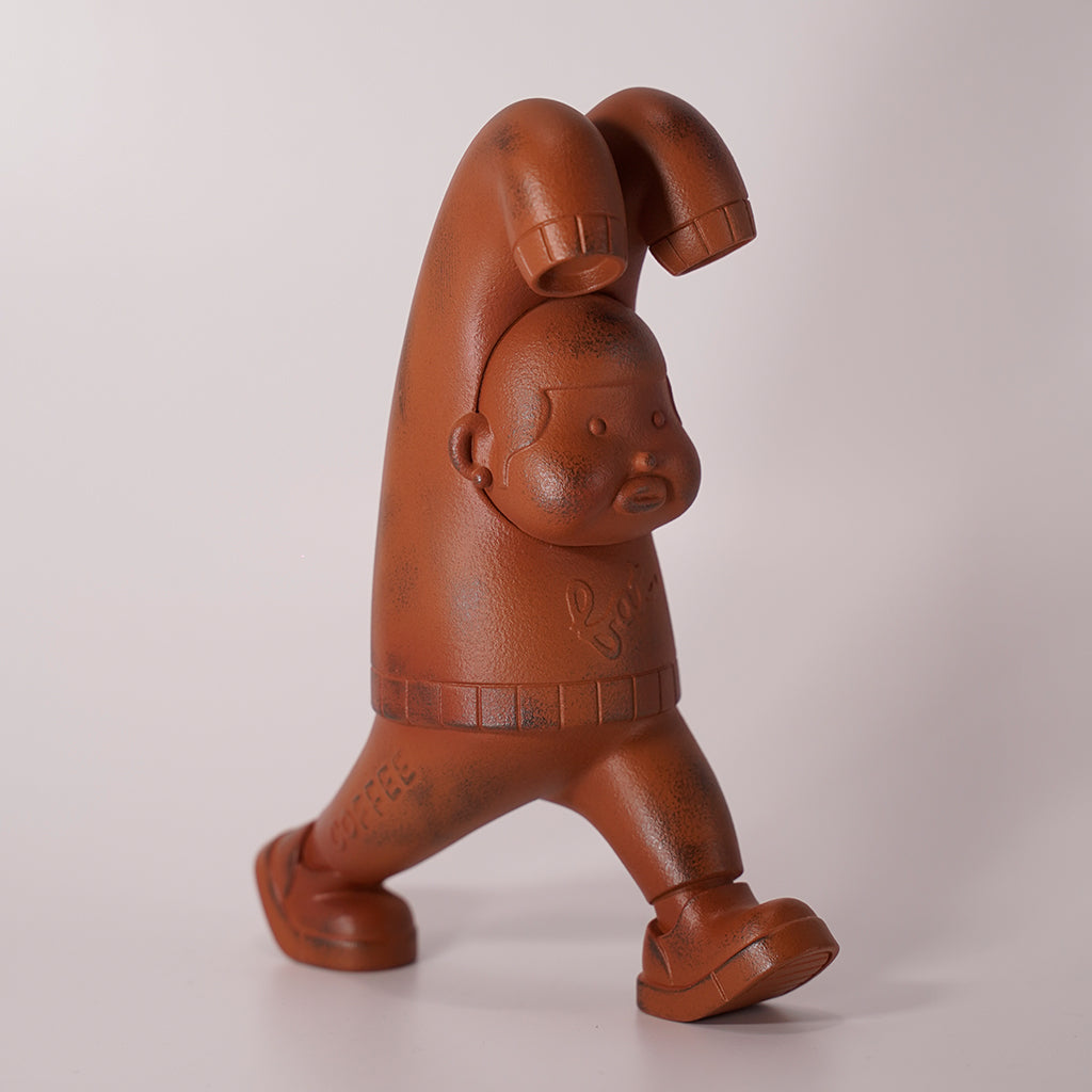 6" FIGURE , FAT JAI , FCW DIRTY EDITION  RUST COLOUR