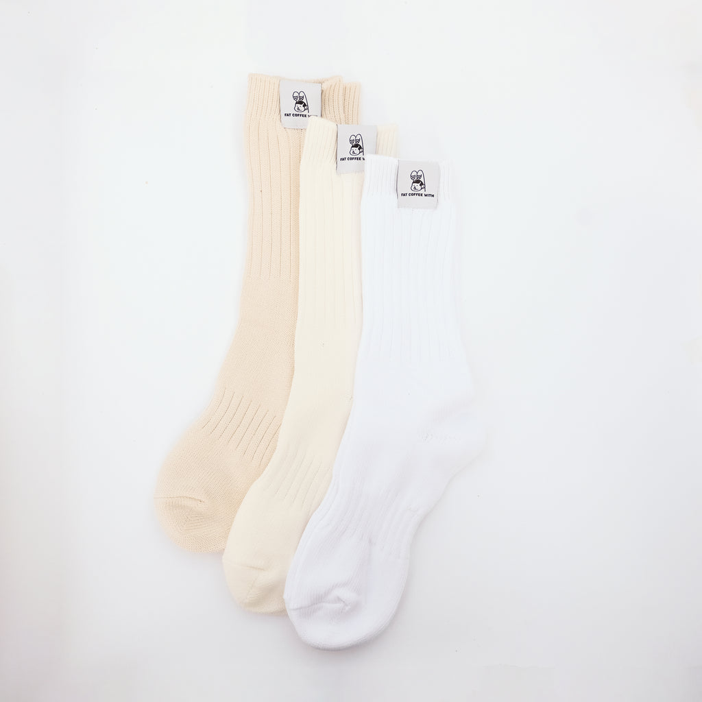 FAT COFFEE WITH Grocery sock pack