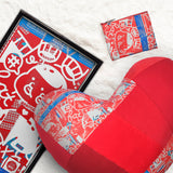 "Red Pocket" Patchwork Coin Purse