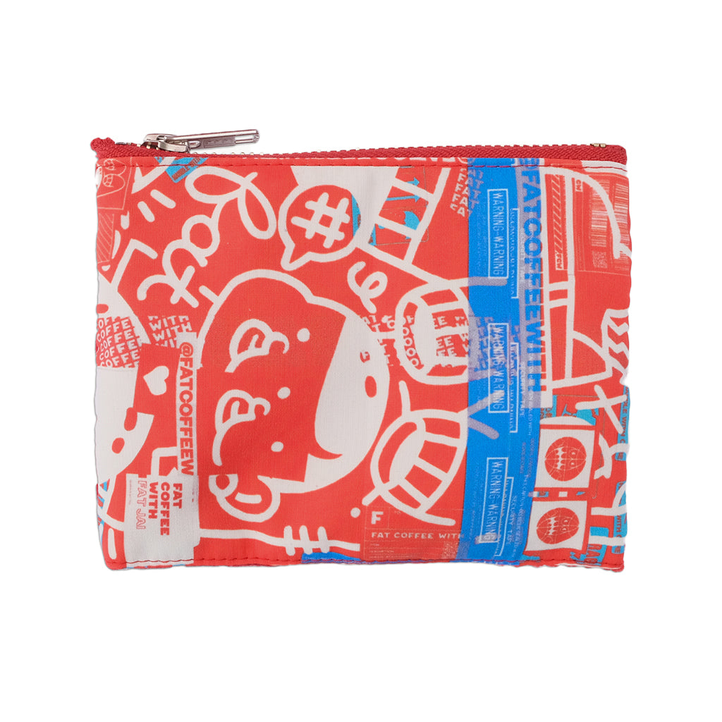 "Red Pocket" Patchwork Coin Purse