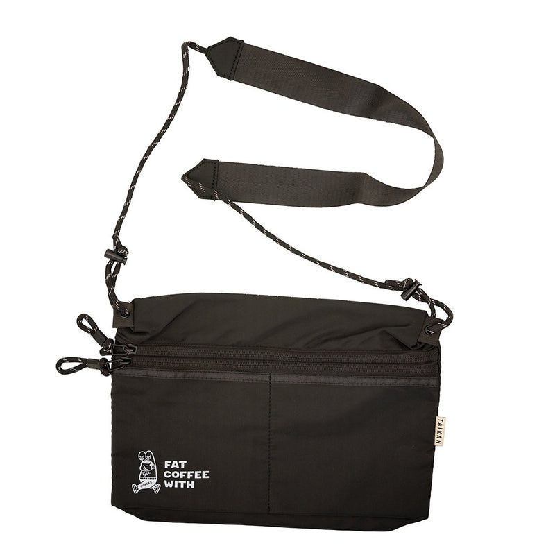 TAIKAN Sacoche Bag / Black / Large