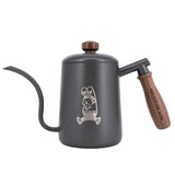 Hand Drip Pot W/ Wooden Handle